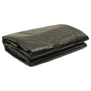 vidaXL Poolskydd svart 488 cm PE