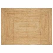 vidaXL Matta Beige 200 x 290 cm Jute