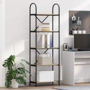 vidaXL Hyllsystem Sonoma ek 60 x 30 x 183 cm Konstruerat trä