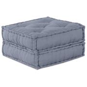 vidaXL Modulär soffa Grå 70 x 70 x 36 cm tyg