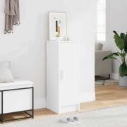 vidaXL Skoskåp vit 32x35x92 cm konstruerat trä