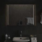 vidaXL Badrumsspegel LED 80x60 cm