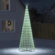 vidaXL LED julgran 688 LED kallvit 300 cm