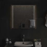 vidaXL Badrumsspegel LED 60x60 cm