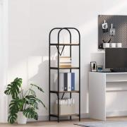 vidaXL Hyllsystem artisan ek 40 x 30 x 146 cm Konstruerat trä