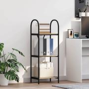 vidaXL Hyllsystem Sonoma ek 40 x 30 x 109 cm Konstruerat trä