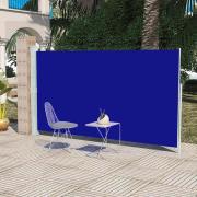 vidaXL Sidomarkis för uteplats 160 x 300 cm blå