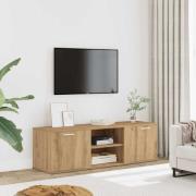 vidaXL Tv-bänk ek 120x34x37 cm konstruerat trä