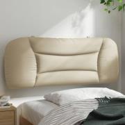 vidaXL Headboard Cushion "Hvar" Cream 100 cm Fabric