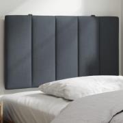 vidaXL Headboard Cushion "Hanko" Dark Grey 90 cm Velvet