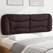 vidaXL Headboard Cushion "Hvar" Dark Brown 160 cm Fabric