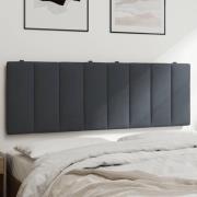 vidaXL Headboard Cushion "Hanko" Dark Grey 120 cm Velvet