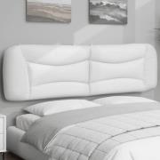 vidaXL Headboard Cushion "Hvar" White 180 cm Faux Leather