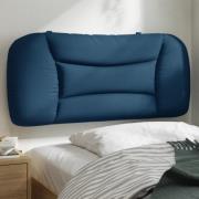 vidaXL Headboard Cushion "Hvar" Blue 80 cm Fabric