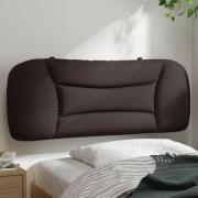 vidaXL Headboard Cushion "Hvar" Dark Brown 100 cm Fabric