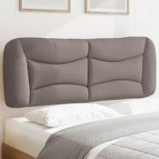vidaXL Headboard Cushion "Hvar" Taupe 120 cm Fabric