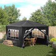vidaXL Partytält 3x4 m antracit