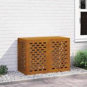 vidaXL Täckning för Luftkonditionering Rostig 100 x 50 x 70 cm
