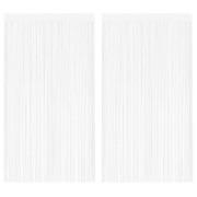 vidaXL Trådgardiner 2 st 140x250 cm vit