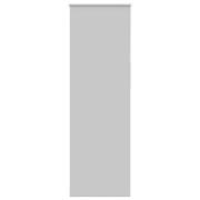 vidaXL Rullgardin mörkläggning ljusgrå 75x230 cm tyg bredd 70,7 cm