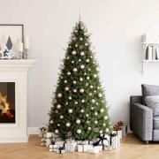 vidaXL Julgranskulor 111 delar rosa polystyren