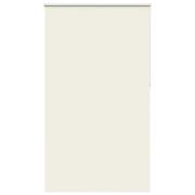 vidaXL Rullgardin mörkläggning naturvit 125x210 cm tyg bredd 121,6 cm
