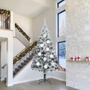 vidaXL Julkula Set XXL 4 pcs Vit Plast