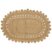 vidaXL Matta Brun 205 x 305 cm Jute