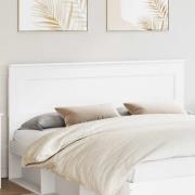 vidaXL Huvudgavel med huvudgavel Vit 180 cm Konstruerat trä