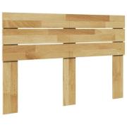 vidaXL Huvudgavel 120 cm massivt trä ek