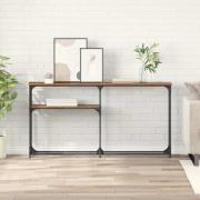 vidaXL Konsolbord Gammalt trä 145x22.5x75cm Konstruerat trä