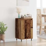 vidaXL Sideboard 2 pcs Gammalt trä 40 x 35 x 70 cm