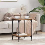 vidaXL Kaffeebord Gammalt trä 40 x 40 x 55 cm Konstruerat trä