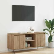 vidaXL TV-skåp Artisan Ek 104 x 35 x 50 cm Konstruerat trä