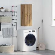 vidaXL Väggskåp Artisan Ek 34,5 x 34 x 90 cm Konstruerat trä