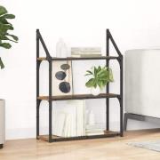 vidaXL Vägg hylla Gammalt trä 60 x 21 x 78,5 cm Konstruerat trä