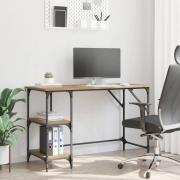 vidaXL Skrivbord Artisan Ek 120 x 50 x 75 cm Konstruerat trä