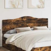 vidaXL Huvudgavel med huvudgavel Rökt ek 180 cm Konstruerat trä