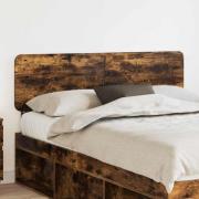 vidaXL Huvudgavel med huvudgavel Rökt ek 160 cm Konstruerat trä