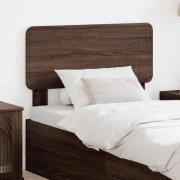 vidaXL Huvudgavel med huvudgavel Brun Ek 100 cm Konstruerat trä