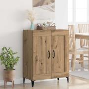vidaXL Sideboard Artisan Ek 69,5 x 34 x 90 cm Konstruerat trä