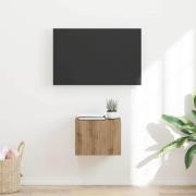 vidaXL TV Vägghylla Artisan Ek 39 x 31 x 29,5 cm Konstruerat trä