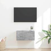 vidaXL TV Vägghylla Betong 60 x 31 x 29,5 cm Konstruerat trä