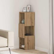 vidaXL Hörnskåp Artisan Ek 30,5x30x95cm Konstruerat trä
