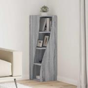 vidaXL Hörnskåp Vit 32x32x102cm Konstruerat trä