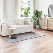 vidaXL Halkfri imitationskaninpälsmatta Olite Grå 80 x 200 cm