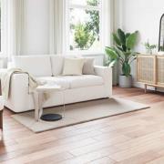 vidaXL Halkfri matta i konstgjord kaninfäll OLITE Beige 100 x 200 cm