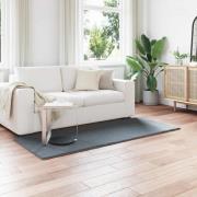 vidaXL Halkfri imitationskaninpälsmatta Olite Antracit 100 x 200 cm