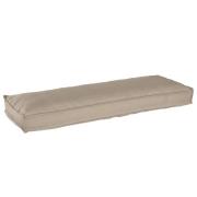vidaXL Kudde Taupe 120 x 40 x 8 cm Oxford Tyg