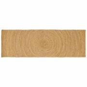 vidaXL Områdesmattor Brun 60 x 300 cm Jute